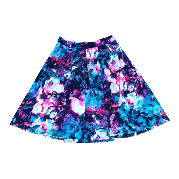 Cynthia Rowley Women's large multicolor ‎  Mini flare skirt Size  XS - Picture 2 of 12